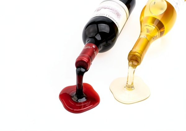 Tabletop Wine Rack Beyond123 Spilled Design Glossy Finish-1