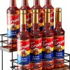 Nuovoware Black 2 Tier Syrup Rack Countertop-0