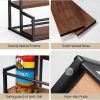 THYGIFTREE Syrup Rack Metal Wood Countertop Organizer-8