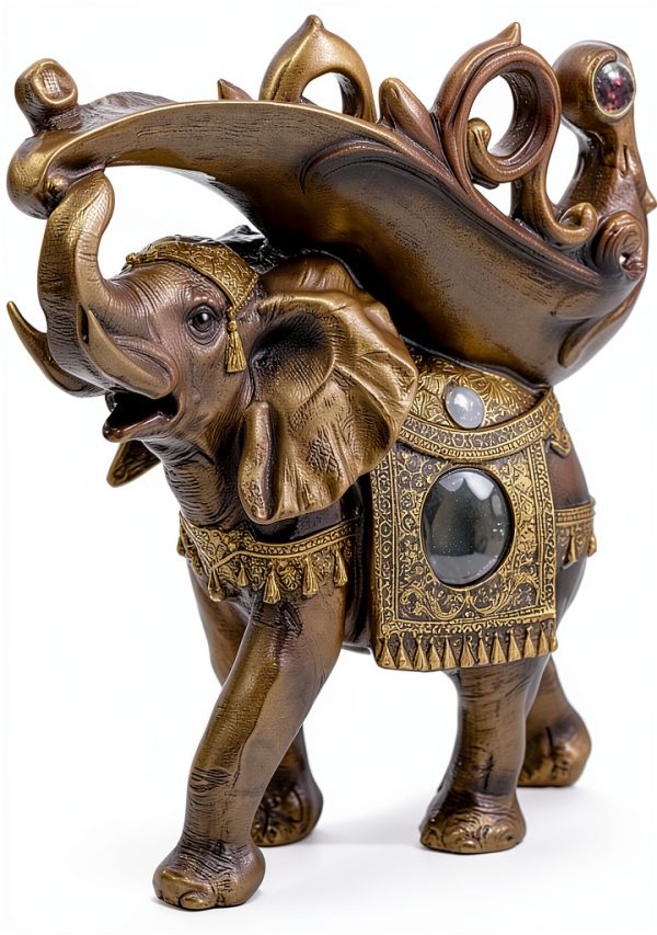 Thai Elephant Wine Rack ICE ARMOR Home Decor Wine Holder-6
