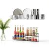 Nuovoware Black 2 Tier Syrup Rack Countertop-2