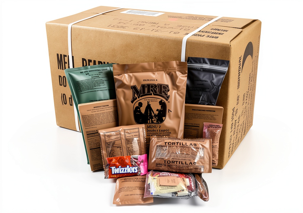'Ammo Can Man American MRE Ration Enhancement'