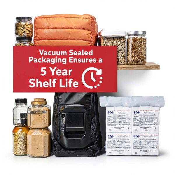 SOS Food Labs Emergency Food Coconut Pack 5-3