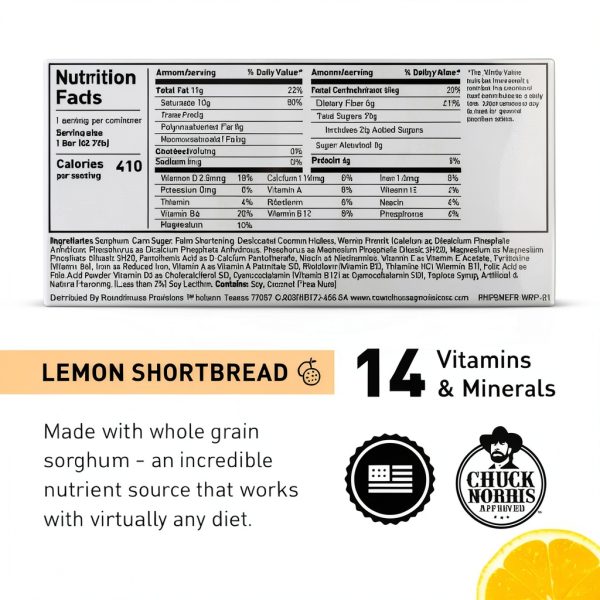 Emergency Food Bar Roundhouse 410 Cal Survival-1