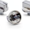 AEZ73293801 Gas Stove Knobs 5 Pack AUGSMIAR Plastic for LG Range-0