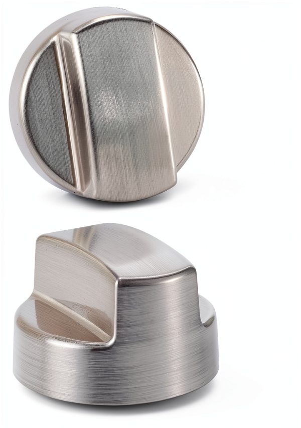 Wolf Hood Knob 2 Pack Pokin Plastic for 56 Models Nickel Finish-4