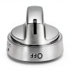 atgestore WB03X24818 Gas Stove Knob Replacement 5 Plastic Knobs for GE-1