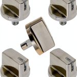 AEZ73293801 Burner Control Knob 5 Pack Qinerstool for LG Gas Cooktop-0