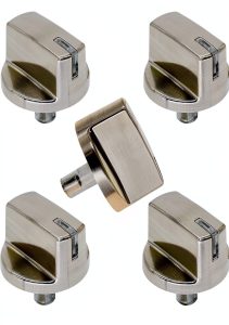 AEZ73293801 Burner Control Knob 5 Pack Qinerstool for LG Gas Cooktop-0