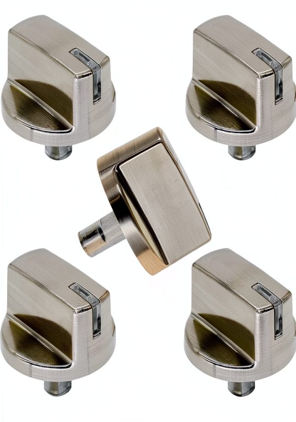 AEZ73293801 Burner Control Knob 5 Pack Qinerstool for LG Gas Cooktop-0