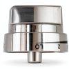 Azdele AEZ73453509 Stove Knob for LG Gas Range Gold Steel 5 Pack-6