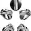 Surface Burner Control Knob for GE Stoves Stainless Steel Heavy Duty-0