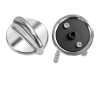 Surface Burner Control Knob for GE Stoves Stainless Steel Heavy Duty-3