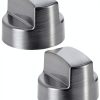 Wolf Hood Knob 2 Pack Pokin Plastic for 56 Models Nickel Finish-1