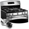 Surface Burner Control Knob for GE Stoves Stainless Steel Heavy Duty-6