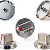 DG64-00472A Stove Knob Azdele Steel Replacement for Samsung Ovens-3
