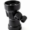 Blutoget Black Universal Control Knobs 4 Pack with 12 Adapters-2