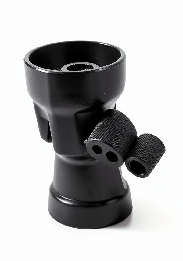 Blutoget Black Universal Control Knobs 4 Pack with 12 Adapters-2