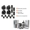 Blutoget Black Universal Control Knobs 4 Pack with 12 Adapters-6