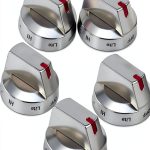 Samsung stove knob TOMOON DG64-00473A High Steel 5-Pack-0