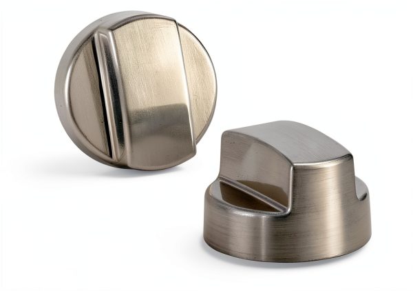 Wolf Hood Knob 2 Pack Pokin Plastic for 56 Models Nickel Finish-6