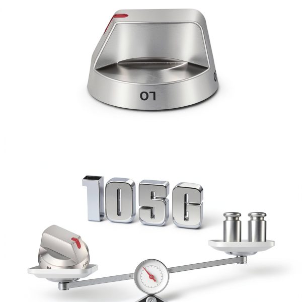 Samsung stove knob TOMOON DG64-00473A High Steel 5-Pack-2