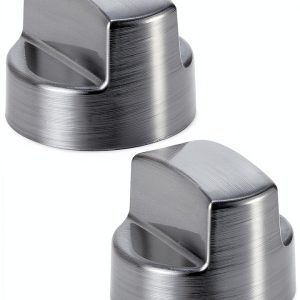 Wolf Hood Knob 2 Pack Pokin Plastic for 56 Models Nickel Finish-0