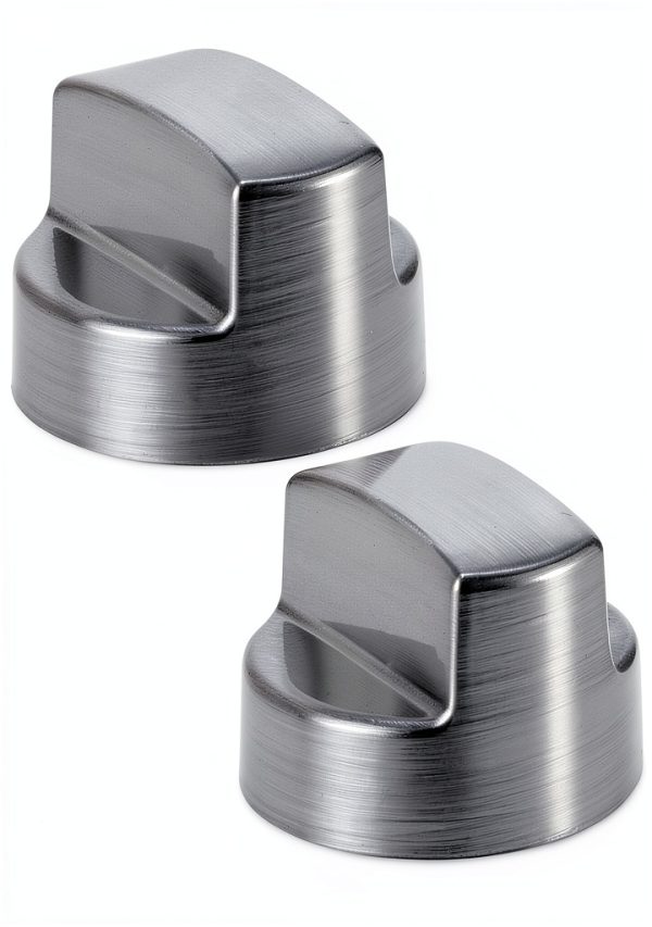 Wolf Hood Knob 2 Pack Pokin Plastic for 56 Models Nickel Finish-0