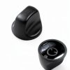 Range Hood Knob 2 Pack Plastic Black Atgestore S600348 S99360232-1