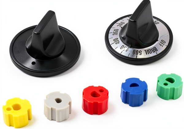 Electric Range Burner Knob Kit AMI PARTS ABS Knob Model KN002-2