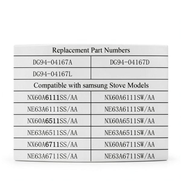 DG94-04167 Gas Stove Knobs 5‑Pack by P Polerden for Samsung-1