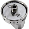 AMI PARTS DG64-00473A Range Burner Dial Knob Chrome Metal Black Silver-3