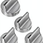 W10594481 Gas Range Stove Knobs by Beaquicy 5‑Piece Stainless Steel-0
