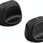 Range Hood Knob 2 Pack Plastic Black Atgestore S600348 S99360232-0