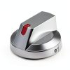 DG64-00473A Burner Knob 5-Pack Stainless Steel for Samsung Range-5