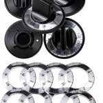 Electric Range Burner Knob Kit AMI PARTS ABS Knob Model KN002-0