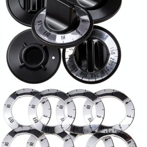 Electric Range Burner Knob Kit AMI PARTS ABS Knob Model KN002-0