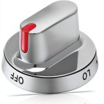 DG64-00472A 5pcs Stove Knob Set – MONKEMON Steel for Samsung Range-0
