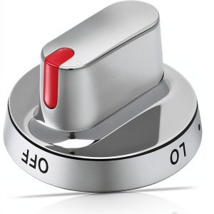 DG64-00472A 5pcs Stove Knob Set – MONKEMON Steel for Samsung Range-0
