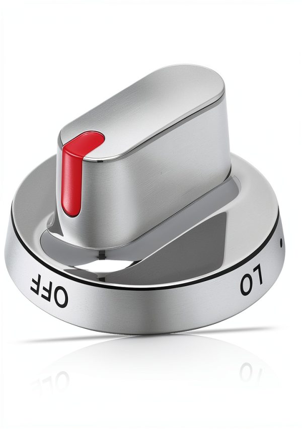 DG64-00472A 5pcs Stove Knob Set – MONKEMON Steel for Samsung Range-0